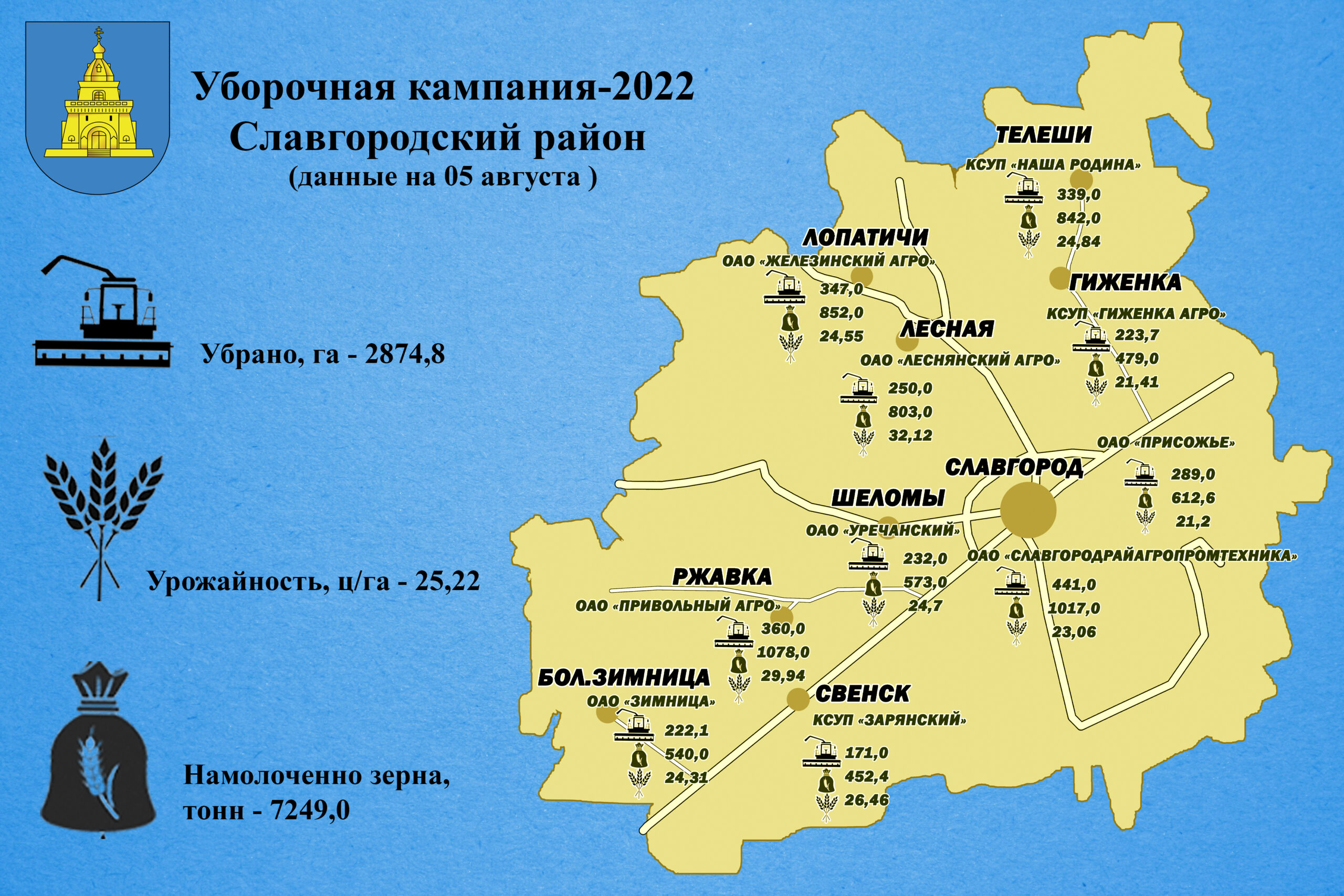 Карта славгородского района могилевской области